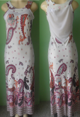 Vestido vermelho longo